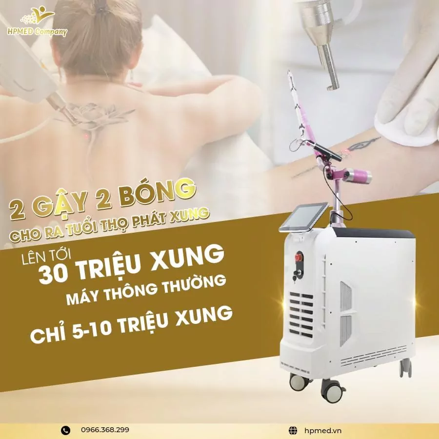 Máy Xóa Xăm Laser Pico Ultra Iris