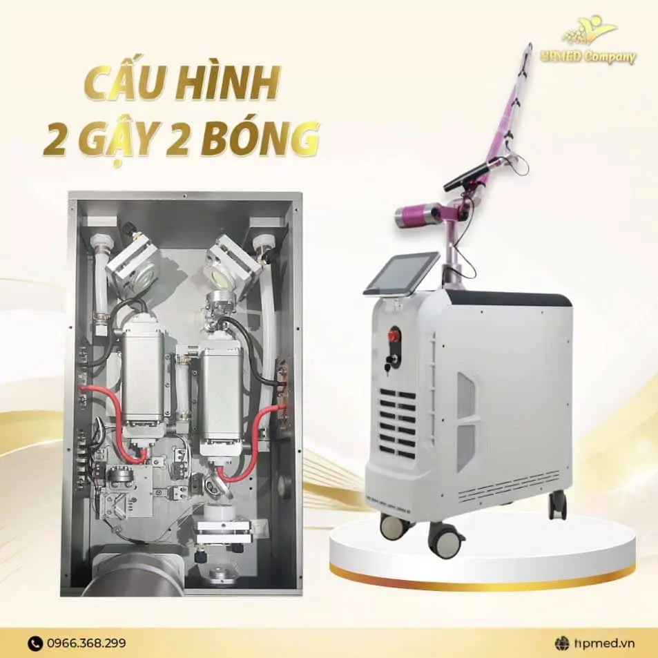 Máy Xóa Xăm Laser Pico Ultra Iris