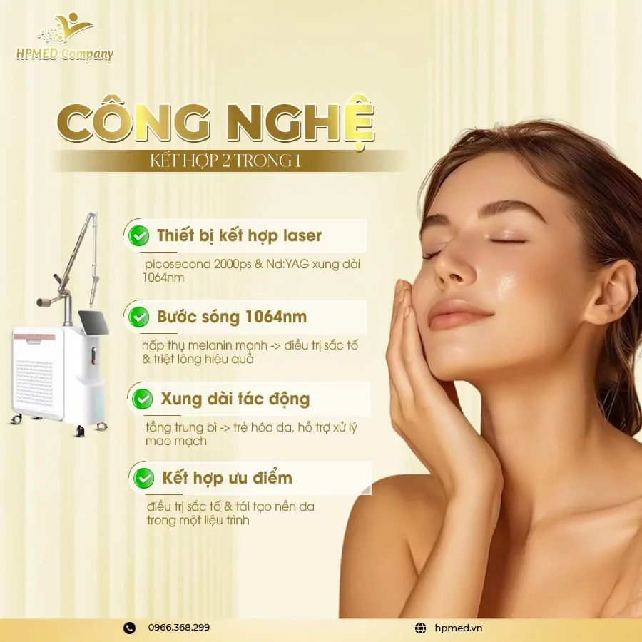 Máy Xóa Xăm Laser Picotech Premium