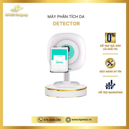 Máy phân tích da detector kết nối iPad