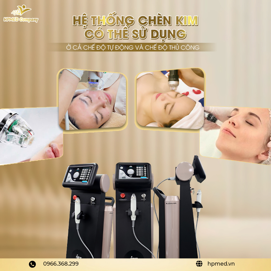 Máy rf vi điểm pinacle - 07