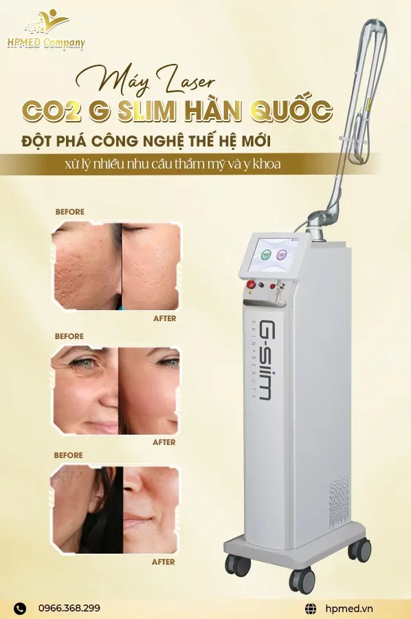 Máy Laser CO2 G Slim Hàn Quốc ⭐ Ultra Pulse 30W – Laser Phẫu Thuật &amp; Da Liễu Chính Xác Cao