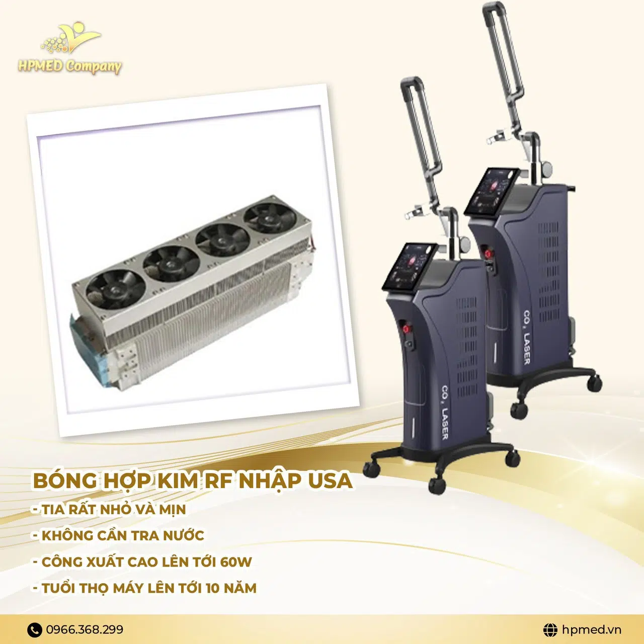 Máy Laser Co2 Fractional Harmoni Cao Cấp