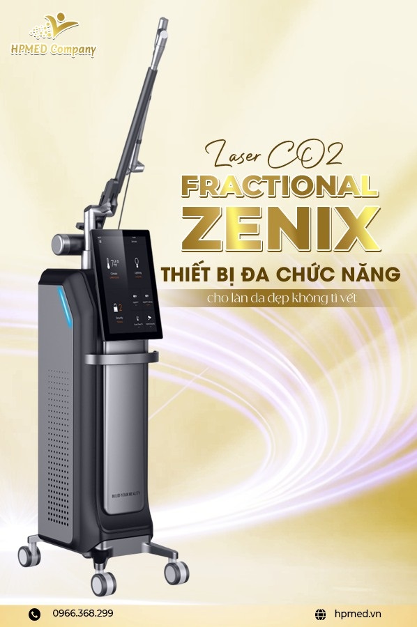 Máy Laser Co2 Fractional ZENIX GL068 – Đạt Chuẩn FDA Hoa Kỳ