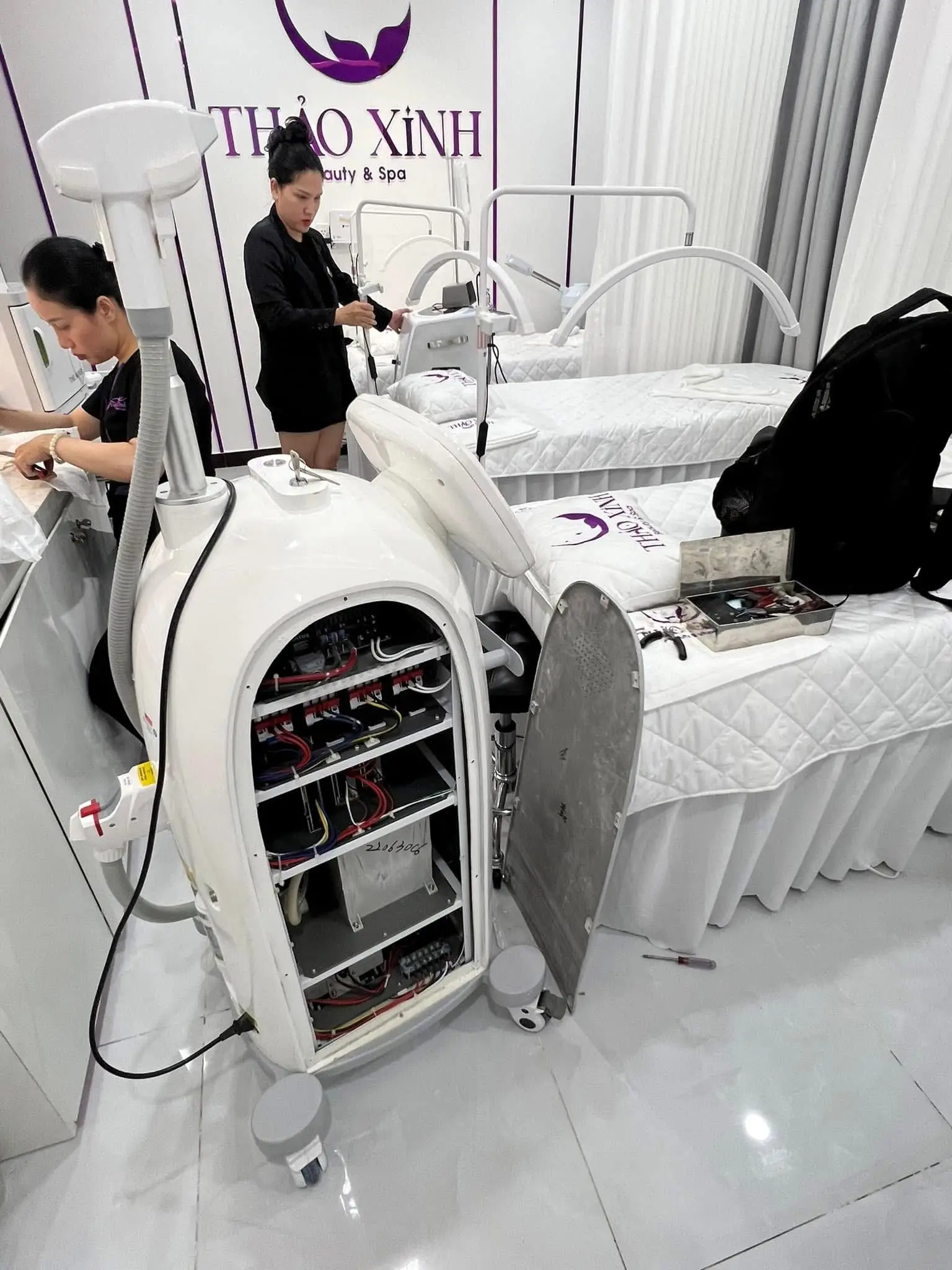 Sửa máy triệt lông ninh thuận